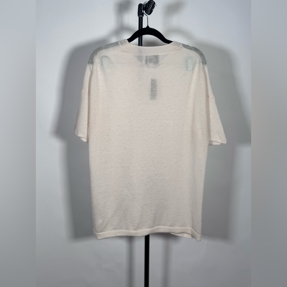 NWT JCrew Spring Street featherweight cashmere relaxed T-shirt - Picture 6 of 8